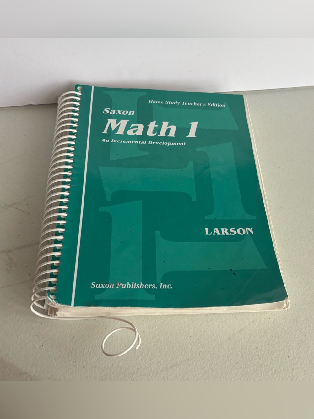 Homeschool Early Learning Saxon Math 1 Home Study Teacher’s Edition